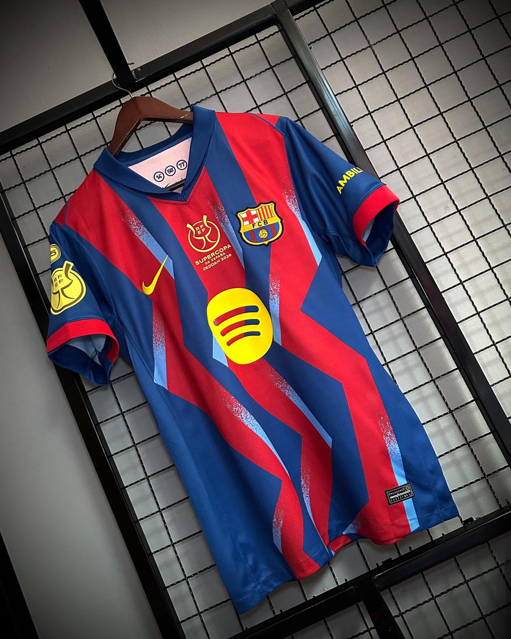 Barca Cuarta 2025/26 Raphinha 11 Supercopa de España